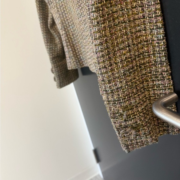 Sandra Angelozzi size 40 (10) NWT Women's Tweed Blazer -bright & silk blend - Picture 9 of 14